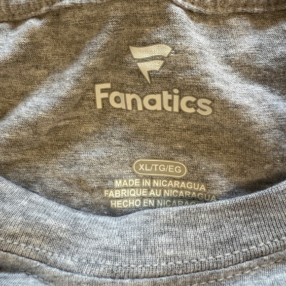 New York Yankees Fanatics 2024 American League Champions T-Shirt - Gray Size xL - Picture 3 of 4